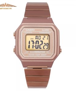 CASIO B650WC-5ADF - NỮ - KÍNH NHỰA - DÂY KIM LOẠI - PIN - SIZE 38MM - MÁY NHẬT
