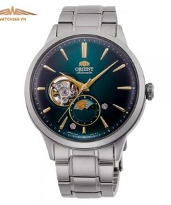 ORIENT SUN AND MOON RA-AS0104E00B - ĐỒNG HỒ NAM - KÍNH KHOÁNG - DÂY KIM LOẠI - AUTOMATIC - SIZE 41.5MM - MÁY NHẬT