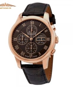 TISSOT LELOCLE CHRONOGRAPH T006.414.36.443.00 - NAM - KÍNH SAPPHIRE - DÂY DA - AUTOMATIC - SIZE 42.3MM - MÁY THỤY SỸ