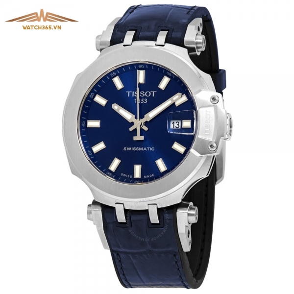 TISSOT T-RACE SWISSMATIC T115.407.17.041.00 - NAM - KÍNH SAPPHIRE - DÂY DA - AUTOMATIC - SIZE 45MM - MÁY THỤY SỸ