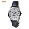 ORIENT SUN AND MOON RA-KA0006S00C - NỮ - KÍNH SAPPHIRE - DÂY DA - PIN - SIZE 34MM - MÁY NHẬT