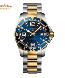 LONGINES HYDRO CONQUEST DEMI BLUE L3.742.3.96.7 - NAM - KÍNH SAPPHIRE - DÂY KIM LOẠI - AUTOMATIC - SIZE 41MM - MÁY THỤY SỸ