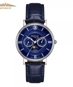 BENTLEY BL1865-30MWWB - NAM - KÍNH SAPPHIRE - DÂY DA - PIN - SIZE 40MM - MÁY ĐỨC