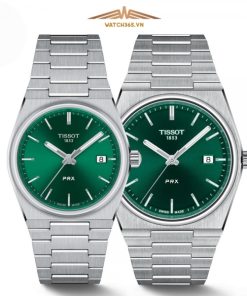 TISSOT PRX T137.410.11.091.00 & T137.210.11.081.00 - ĐỒNG HỒ ĐÔI - KÍNH SAPPHIRE - DÂY KIM LOẠI - PIN - SIZE 40&35 MM - MÁY THỤY SỸ