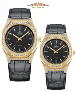 SRWATCH SG99993.4601GLA & SL99993.4601GLA - ĐỒNG HỒ ĐÔI - KÍNH SAPPHIRE - DÂY DA - AUTOMATIC - SIZE 41&36 MM - MÁY NHẬT