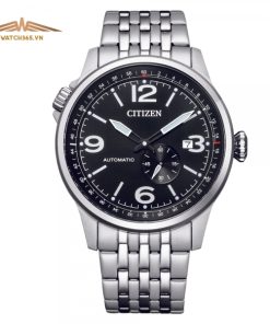 CITIZEN NJ0140-84E - NAM - KÍNH KHOÁNG - DÂY KIM LOẠI - AUTOMATIC - SIZE 42MM - MÁY NHẬT