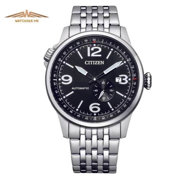 CITIZEN NJ0140-84E - NAM - KÍNH KHOÁNG - DÂY KIM LOẠI - AUTOMATIC - SIZE 42MM - MÁY NHẬT