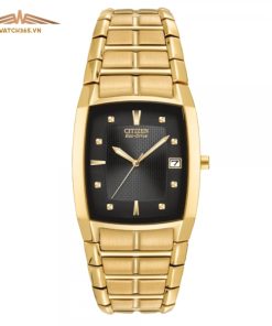 CITIZEN PARADIGM BM6552-52E - NAM - KÍNH KHOÁNG - DÂY KIM LOẠI - ECO DRIVE - SIZE 33MM - MÁY NHẬT