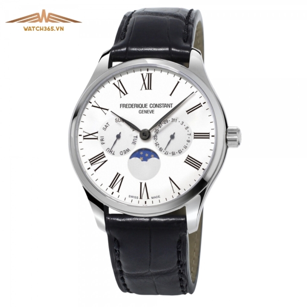 FREDERIQUE CONSTANT FC-260WR5B6 - NAM - KÍNH SAPPHIRE - DÂY DA - PIN - SIZE 40MM - MÁY THỤY SỸ