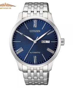 CITIZEN NH8350-59L - NAM - KÍNH KHOÁNG - DÂY KIM LOẠI - AUTOMATIC - SIZE 40MM - MÁY NHẬT