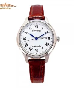 CITIZEN PD7131-16A - NỮ - KÍNH SAPPHIRE - DÂY DA - AUTOMATIC - SIZE 29MM - MÁY NHẬT