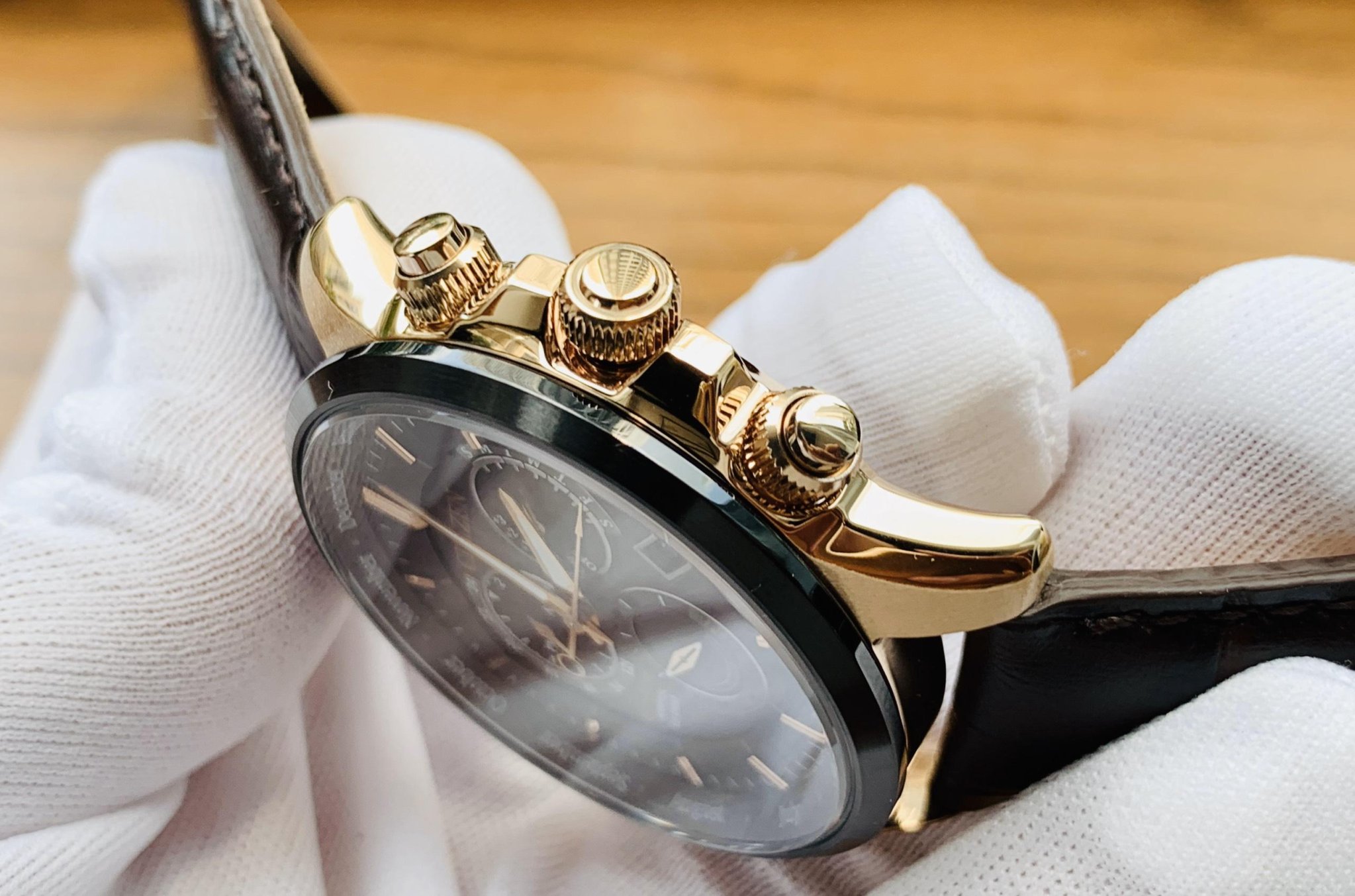 CITIZEN PERPETUAL CALENDAR BL8156-12E - NAM - KÍNH SAPPHIRE - DÂY DA - ECO DRIVE - SIZE 42MM - MÁY NHẬT - Ảnh 8