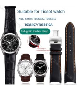 DÂY ĐEO TISSOT - NAM (NỮ) - DÂY DA - KHÓA BƯỚM