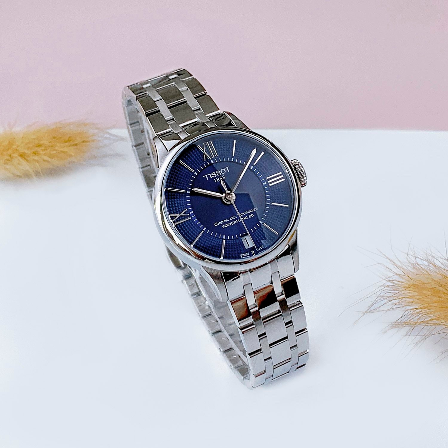 TISSOT CHEMINDES TOURELLES T099.207.11.048.00 - NỮ - KÍNH SAPPHIRE - DÂY KIM LOẠI - AUTOMATIC - SIZE 32MM - MÁY THỤY SỸ - Ảnh 7