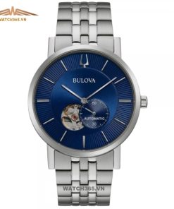 BULOVA 96A247 - NAM - KÍNH KHOÁNG - DÂY KIM LOẠI - AUTOMATIC - SIZE 42MM - MÁY THỤY SỸ
