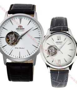 ORIENT ESTEEM GEN 2 FAG02005W0 & RA-AG0025S10B - ĐỒNG HỒ ĐÔI - KÍNH KHOÁNG - DÂY DA - AUTOMATIC - SIZE 40.5&35.9MM - MÁY NHẬT