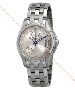 HAMILTON JAZZMASTER OPEN HEART H32565121 - NAM - KÍNH SAPPHIRE - DÂY KIM LOẠI - AUTOMATIC - SIZE 40MM - MÁY THỤY SỸ