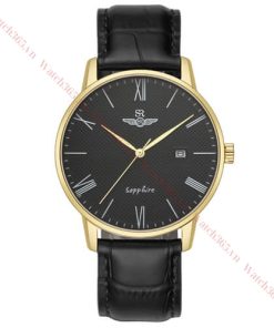 SRWATCH TIMEPIECE SG1054.4601TE - NAM - KÍNH SAPPHIRE - DÂY DA - PIN - SIZE 40MM - MÁY NHẬT