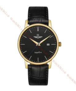 SRWATCH TIMEPIECE SG1055.4601TE - NAM - KÍNH SAPPHIRE - DÂY DA - PIN - SIZE 39MM - MÁY NHẬT