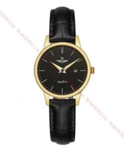 SRWATCH TIMEPIECE SL1055.4601TE - NỮ - KÍNH SAPPHIRE - DÂY DA - PIN - SIZE 30MM - MÁY NHẬT