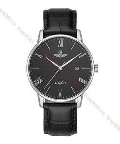 SRWATCH TIMEPIECE SG1054.4101TE - NAM - KÍNH SAPPHIRE - DÂY DA - PIN - SIZE 40MM - MÁY NHẬT