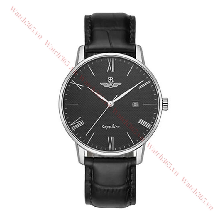 SRWATCH TIMEPIECE SG1054.4101TE - NAM - KÍNH SAPPHIRE - DÂY DA - PIN - SIZE 40MM - MÁY NHẬT