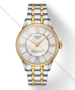 TISSOT CHEMIN DES TOURELLES T099.207.22.118.00 - NỮ - KÍNH SAPPHIRE - DÂY KIM LOẠI - AUTOMATIC - SIZE 32MM - MÁY THỤY SỸ
