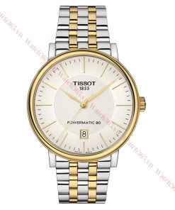 TISSOT CARSON T122.407.22.031.00 - NAM - KÍNH SAPPHIRE - DÂY KIM LOẠI - AUTOMATIC - SIZE 40MM - MÁY THỤY SỸ
