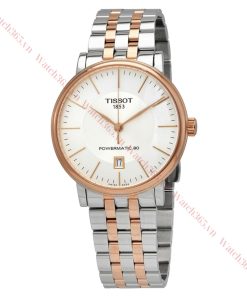 TISSOT CARSON T122.407.22.031.01 - NAM - KÍNH SAPPHIRE - DÂY KIM LOẠI - AUTOMATIC - SIZE 40MM - MÁY THỤY SỸ