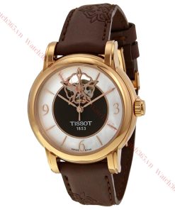 TISSOT T-CLASSIC LADY HEART T050.207.37.117.04 - NỮ - KÍNH SAPPHIRE - DÂY DA - AUTOMATIC - SIZE 35MM - MÁY THỤY SỸ