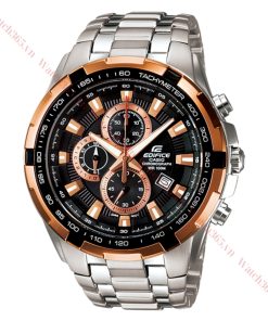 CASIO EDIFICE EF-539D-1A5VUDF - NAM - KÍNH KHOÁNG - DÂY KIM LOẠI - PIN - SIZE 48.5MM - MÁY NHẬT