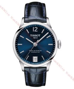 TISSOT CHEMIN DES TOURELLES T099.407.16.047.00 - NỮ - KÍNH SAPPHIRE - DÂY DA - AUTOMATIC - SIZE 32 MM - MÁY THỤY SỸ