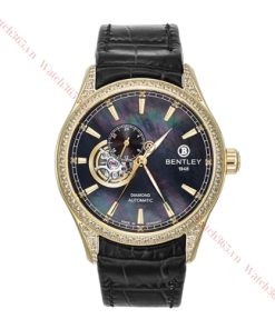 BENTLEY BL1784-252KBB-S2-M - NAM - KÍNH SAPPHIRE - DÂY DA - AUTOMATIC - SIZE 42MM - MÁY ĐỨC