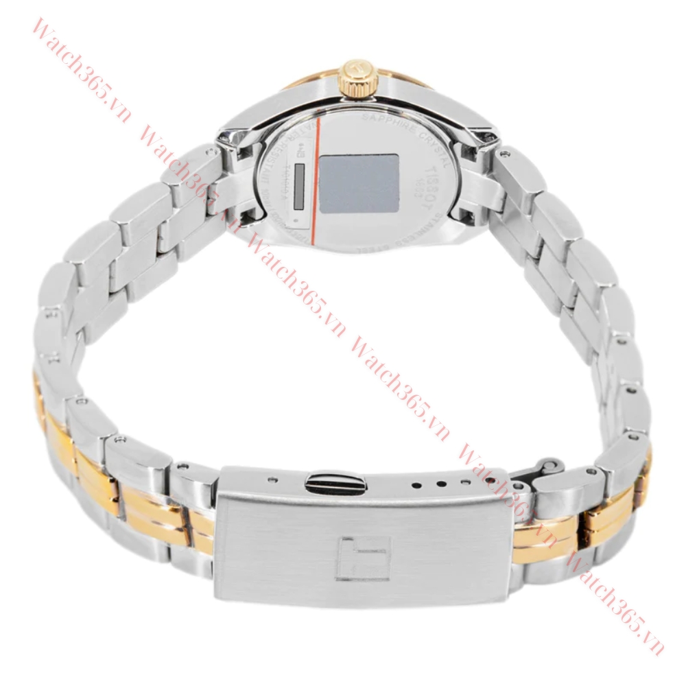 TISSOT PR 100 T101.010.22.111.01 - NỮ - KÍNH SAPPHIRE - DÂY KIM LOẠI - PIN - SIZE 25MM - MÁY THỤY SỸ - Ảnh 4