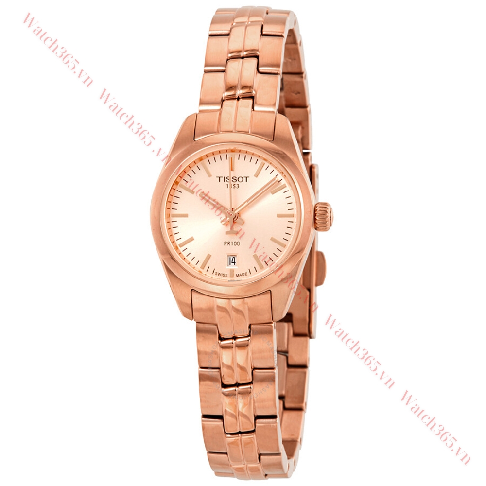 TISSOT T-CLASSIC T101.010.33.451.00 - NỮ - KÍNH SAPPHIRE - DÂY KIM LOẠI - PIN - SIZE 25MM - MÁY THỤY SỸ