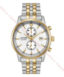 CITIZEN CORSO CA7004-54A - NAM - KÍNH KHOÁNG - DÂY KIM LOẠI - ECO DRIVE - SIZE 43MM - MÁY NHẬT