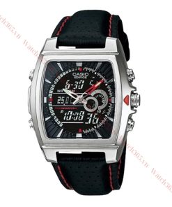 CASIO EDIFICE EFA-120L-1A1V - NAM - KÍNH KHOÁNG - DÂY DA - PIN - SIZE 38.3MM - MÁY NHẬT