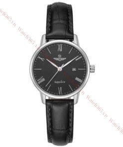 SRWATCH TIMEPIECE SL1054.4101TE - NỮ - KÍNH SAPPHIRE - DÂY DA - PIN - SIZE 30MM - MÁY NHẬT
