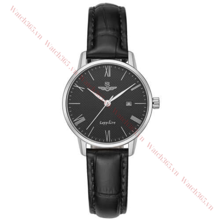 SRWATCH TIMEPIECE SL1054.4101TE - NỮ - KÍNH SAPPHIRE - DÂY DA - PIN - SIZE 30MM - MÁY NHẬT