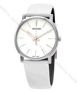 CALVIN KLEIN K8Q331L2 - NỮ - KÍNH KHOÁNG - DÂY DA - PIN - SIZE 32MM - MÁY THỤY SỸ