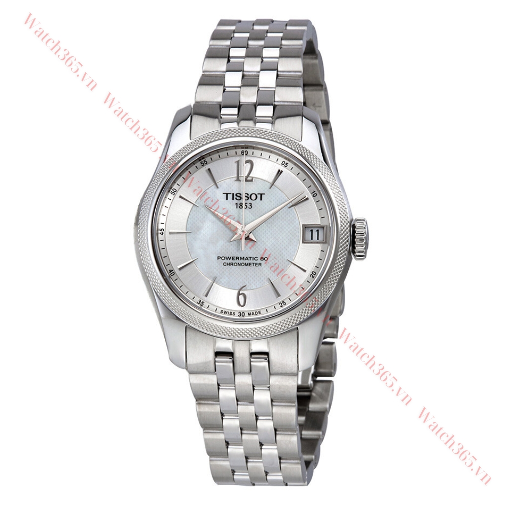 TISSOT T-CLASSIC BALLADE T108.208.11.117.00 - NỮ - KÍNH SAPPHIRE - DÂY KIM LOẠI - AUTOMATIC - SIZE 30MM - MÁY THỤY SỸ