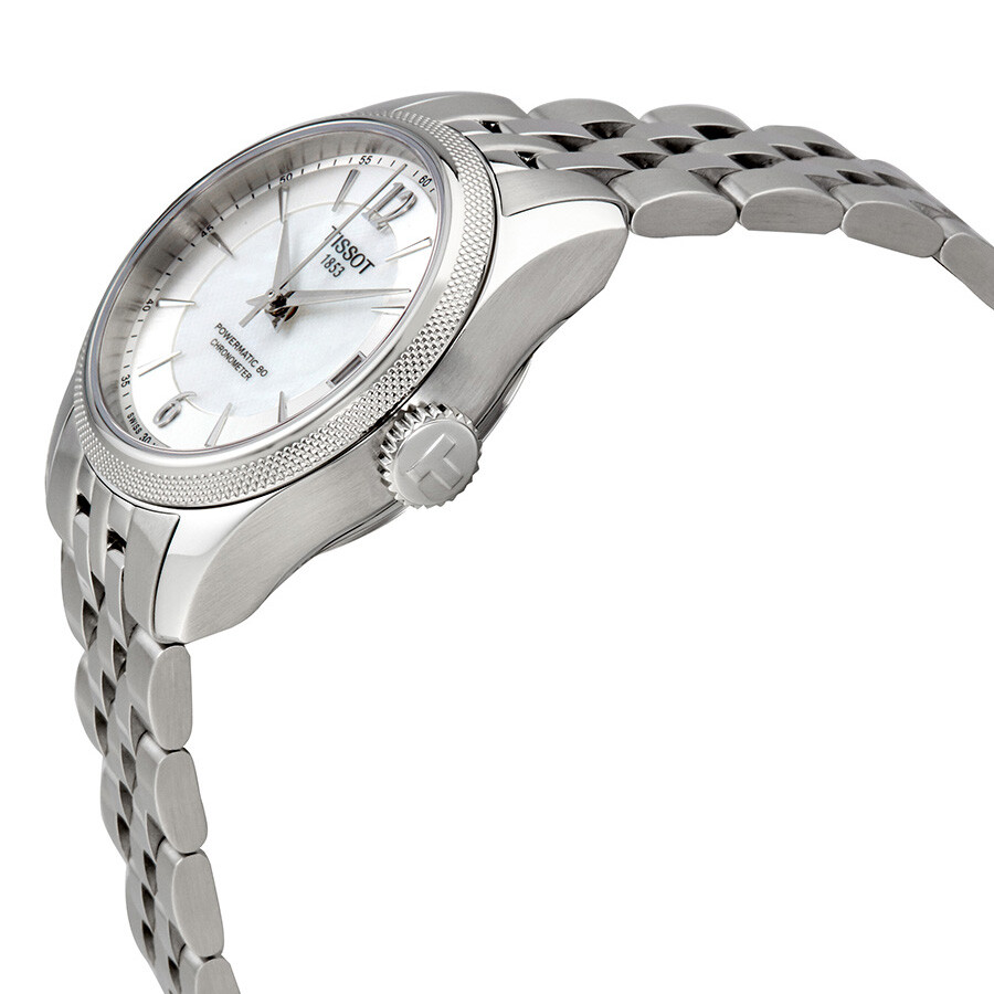 TISSOT T-CLASSIC BALLADE T108.208.11.117.00 - NỮ - KÍNH SAPPHIRE - DÂY KIM LOẠI - AUTOMATIC - SIZE 30MM - MÁY THỤY SỸ - Ảnh 4