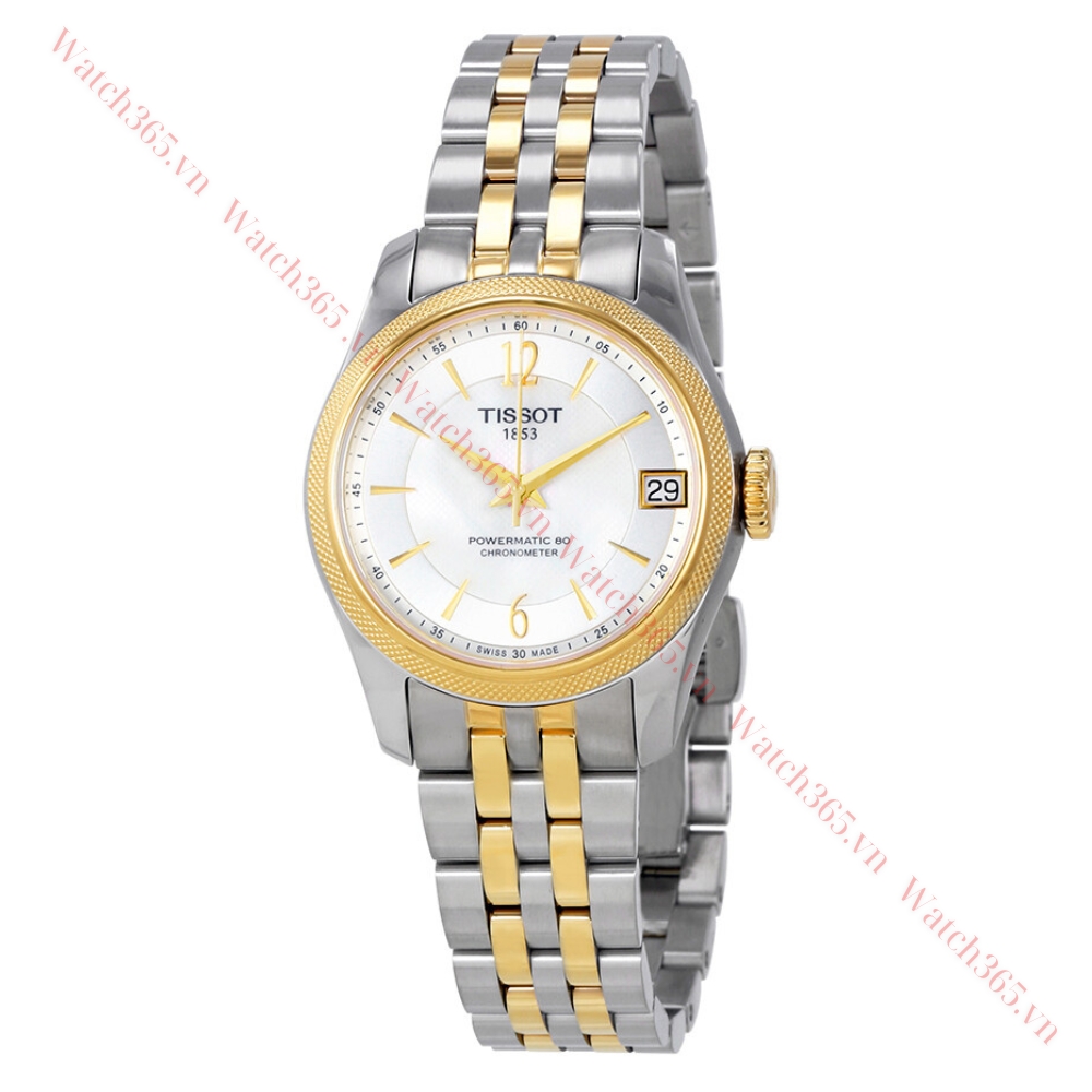 TISSOT T-CLASSIC BALLADE T108.208.22.117.00 - NỮ - KÍNH SAPPHIRE - DÂY KIM LOẠI - AUTOMATIC - SIZE 30MM - MÁY THỤY SỸ