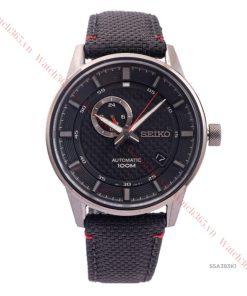 SEIKO SPORT SSA383K1 - NAM - KÍNH KHOÁNG - DÂY DÙ - AUTOMATIC - SIZE 42MM - MÁY NHẬT
