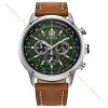 CITIZEN CHRONOGRAPH AVION CA4477-08X - NAM - KÍNH KHOÁNG - DÂY DA - ECO DRIVE - SIZE 44MM - MÁY NHẬT