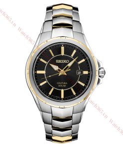 SEIKO COUTURA SOLAR SNE412P1 - NAM - KÍNH SAPPHIRE - DÂY KIM LOẠI - PIN - SIZE 42.5MM - MÁY NHẬT