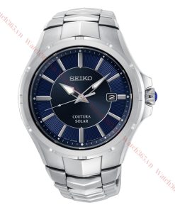 SEIKO COUTURA SOLAR SNE511P1 - NAM - KÍNH SAPPHIRE - DÂY KIM LOẠI - PIN - SIZE 42.5MM - MÁY NHẬT