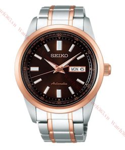SEIKO CAFE DIAL SARV006 - NAM - KÍNH KHOÁNG - DÂY KIM LOẠI - AUTOMATIC - SIZE 42MM - MÁY NHẬT