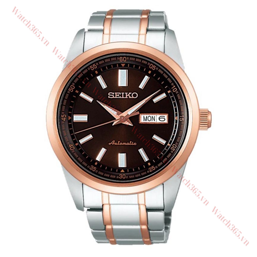 SEIKO CAFE DIAL SARV006 - NAM - KÍNH KHOÁNG - DÂY KIM LOẠI - AUTOMATIC - SIZE 42MM - MÁY NHẬT