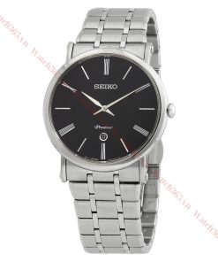 SEIKO PREMIER SKP393P1 - NAM - KÍNH SAPPHIRE - DÂY KIM LOẠI - PIN - SIZE 41MM - MÁY NHẬT